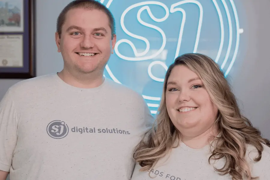 John and Sam in SJ Digital Swag