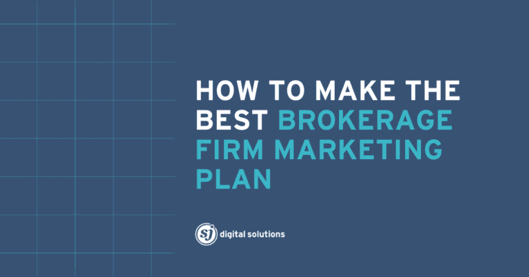 Effective content marketing strategies in a brokerage firm marketing plan to establish authority and trust