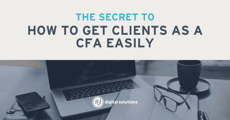Blog 15 How to Get Clients as a CFA through effective networking strategies