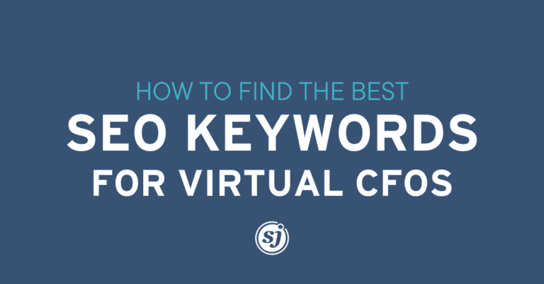 Best SEO keywords for Virtual CFOs to attract clients