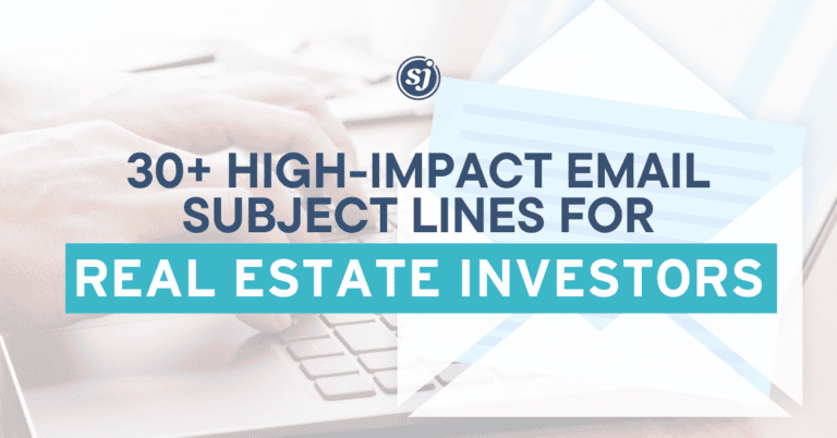 Blog 9 high-converting email subject lines for real estate investment opportunities