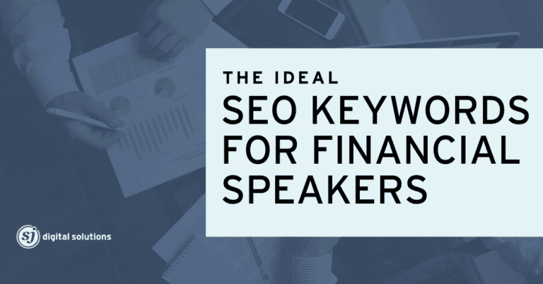 How to choose SEO keywords for financial speakers