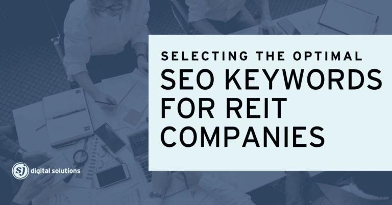 Best SEO keywords for REIT companies to increase visibility