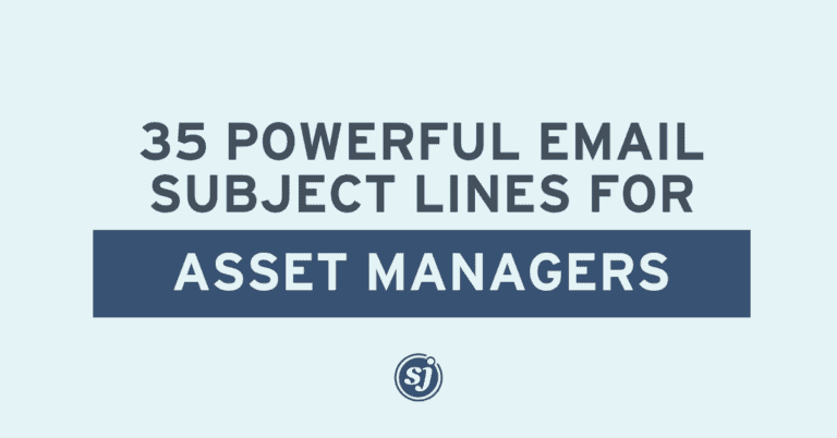 Blog 12 Insightful email subject lines for asset managers to attract high-net-worth clients and showcase investment strategies