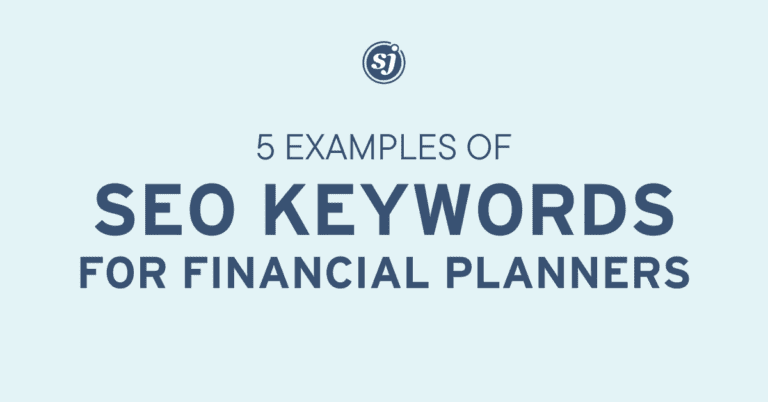 Blog 5 How to choose SEO keywords for financial planners