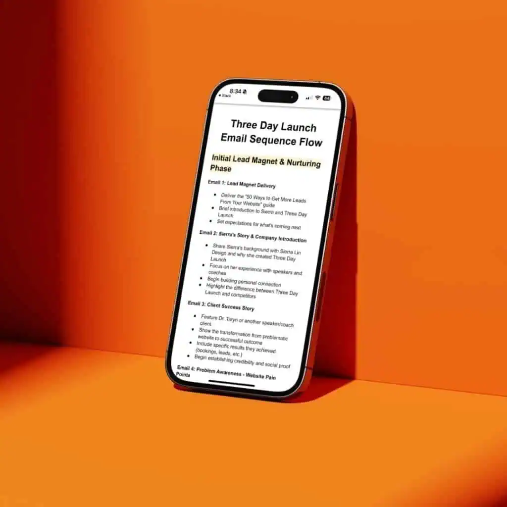 Email Sequence Writing Sample
