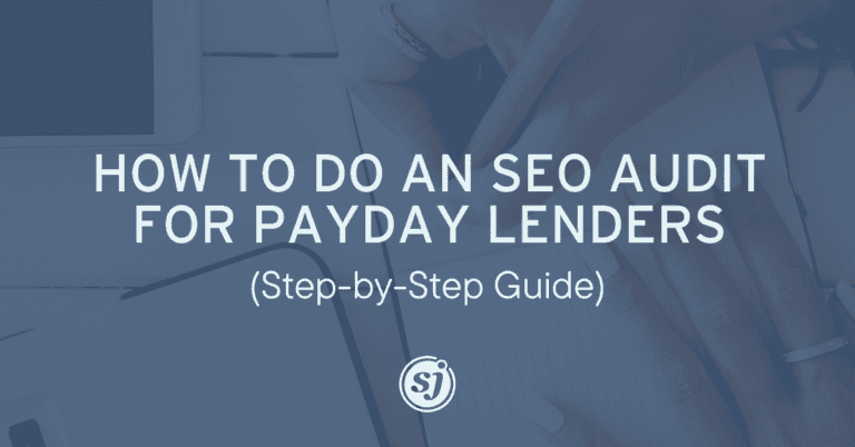 Blog 10 SEO Audit for Payday Lenders