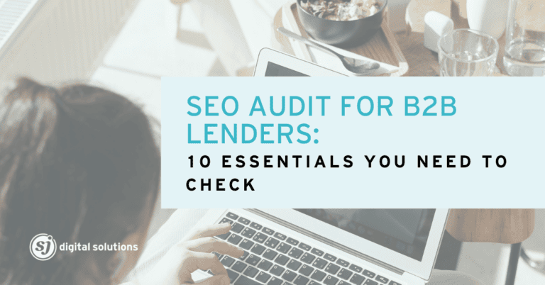SEO Audit for B2B Lenders